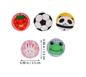 Custom Cartoon Printed <strong>Round</strong> Bandage <strong>Plaster</strong> Wound First Aid Kids Waterproof Adhesive Bandaid - Product Image 4