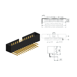 กล่องเชื่อมต่อขนาดกะทัดรัด 2.00 มม. สำหรับอุปกรณ์อัตโนมัติ - Product Image 5