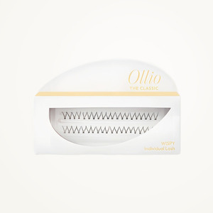 Pestañas postizas Ollio The Classic Strand Eyelashes Paquete Individual - Wispy 11mm extensiones de pestañas coreanas - Product Image 6
