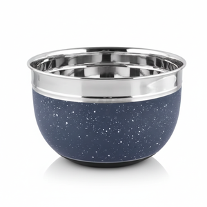 Bol à mélanger en acier inoxydable Sparkle Bowl conçu Bol à mélanger en acier Design classique élégant - Product Image 1