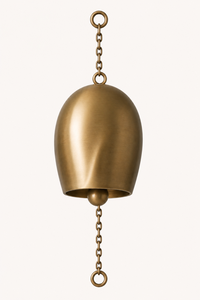 New Trending High Demand Brass Dome Wind <b>Chime</b> Hanging <b>Bell</b> Modern Home Decor Christmas Ornament Factory Wholesale - Product Image 3