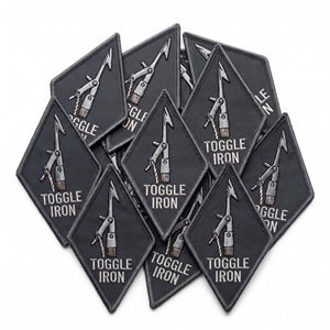 Shield <b>Knee</b> Brace Woodworking Joint Embroidery <b>Patch</b> Custom Manufacturer - Product Image 4