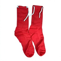 Calcetines Deportivos de Baloncesto hasta la Rodilla, Personalizados, Transpirables, de Poliéster, para Adultos, de Color Sólido, para Verano y Otoño, con Estampado Personalizado