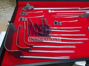 Med Innovation Omni Tract <b>Complete</b> <b>Set</b> for Abdominal Surgery Manual Power Source Steel Retractor - Product Image 2