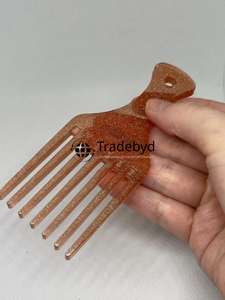 Tradebyd Luxury <b>Wide</b> Tooth Resin <b>Comb</b> Premium Hair Accessory for Women Men and Beauty Salons - Product Image 5