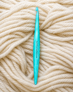 Exclusive Simple Ergonomic Resin <b>Crochet</b> <b>Hook</b> Lightweight 15cm Handmade Knitting <b>Hook</b> for Wool Yarn Smooth Finish - Product Image 2