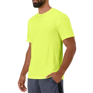 2025 Summer 230gsm Hot High Men Formal O-Neck <b>Silk</b> Screen Printed Custom Design 100% Cotton Anti-Pilling <b>T</b>-<b>Shirts</b> - Product Image 3