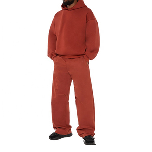 Survêtements en coton de haute qualité personnalisés pour hommes, ensemble de jogging de luxe, sweat-shirt surdimensionné, ensemble de sweat-shirts unisexes - Product Image 2