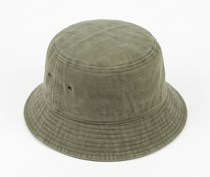 <b>Women</b> Olive Green Cotton Bucket <b>Hat</b> Casual Style Spring <b>Summer</b> Wear - Product Image 2