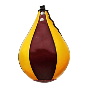 Ballon de vitesse en cuir sur mesure de haute qualité pour l'entraînement de fitness MMA, prix avantageux, best-seller avec personnalisation - Product Image 1