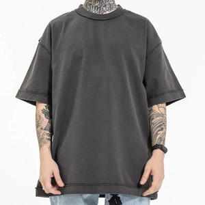 T-shirt en coton pour homme, design personnalisé sur le devant, tissu doux et respirant, manches courtes, vêtement décontracté d'été, confortable - Product Image 2
