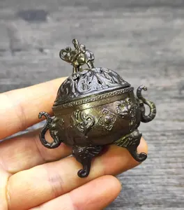 Traditional Aroma Craft Bakhoor <b>Incense</b> <b>Burner</b> Designed for Arabic Oud Creating Warmth and Sensory Elegance - Product Image 5