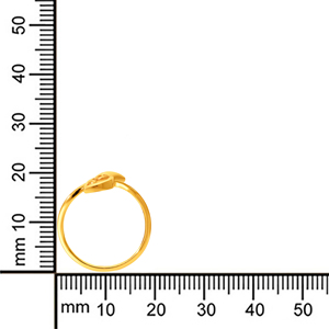 Elegant Curved Petal Gold <b>Ring</b> Luxury Gold Plated Leaf Design <b>Adjustable</b> <b>Ring</b> for Women Elegant Fashion Jewelry - Product Image 5