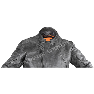 Men's Motorcycle Leather Riding <b>Jacket</b> Super Anti-fall Coat Protective Cowhide Genuine Leather <b>Racing</b> <b>Jacket</b> - Product Image 3