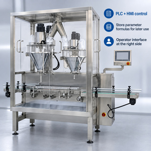 Máquina de Llenado de Botellas de Vidrio y Tarros de Plástico para Leche <span class=keywords><strong>en</strong></span> Polvo, Dos Tolvas Cónicas, Divisor Central <span class=keywords><strong>en</strong></span> Y para Alta Productividad, Automática, para Alimentos - Product Image 5