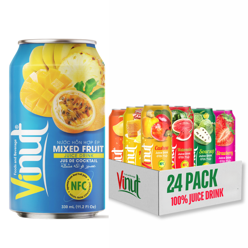 330ml Mixed Fruit Juice Sparkling Water