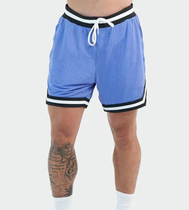 Shorts de course et de basketball pour hommes, en polyester 100 %, couleur personnalisée, respirants, séchage rapide, décontractés, pour l'été, vente en gros - Product Image 5