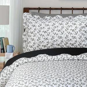 Juego de Cubrecamas de Terciopelo Sólido de Alta Calidad, Estampado, de Lujo, para Cama Individual y King Size, Ligero, 300 Hilos, Lavable - Product Image 3