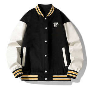 Premium Casual Streetwear Winter Varsity Jacket For Men Classic Style Comfortable Fashion Outerwear - Product Image 1