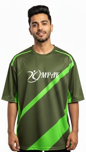 Camiseta Casual de Moda Urbana para Hombre, Corte Regular, Sublimada, de Poliéster/Algodón, Ecológica - Product Image 4