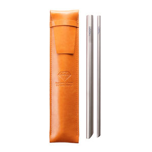Pure Titanium Straw (Leather) - Product Image 3