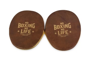 No Boxing No Life - Mitaines de frappe courbées pour entraînement professionnel - Mitaines de concentration de haute qualité en cuir PU de qualité supérieure - Doigts entièrement recouverts - AS-FP-67 - Product Image 5