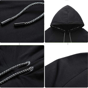 Ensemble de survêtement homme tendance 2026 – Sweat à capuche raglan et pantalon de jogging 2 pièces – Logo personnalisé – Vente en gros – Coupe ajustée – Tenue de sport et d'entraînement - Product Image 5