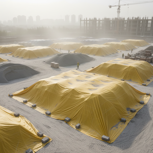 Lámina de Plástico Transparente de Alta Resistencia para Protección Contra el Polvo, Cubierta Impermeable Ligera para Protección de Pisos, Muebles y Equipos - Product Image 3