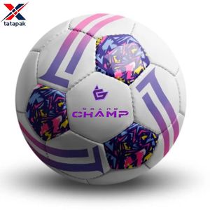 Ballon de football d'extérieur léger en PVC laminé épais, personnalisable, écologique, durable, taille 5, haute qualité, prix de gros - Product Image 1
