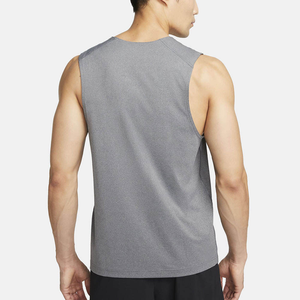 Men's Street Style Hip Hop Tank Top Stone Wash Sleeveless Tee Soft Cotton Polyester Custom Graphic Print Gym Wear ODM Fit - Product Image 4