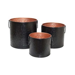 Decorative Gold Plated Flower <b>Pots</b> with Stand for Home Garden Hotel Restaurant Living Room Decoration - Product Image 3
