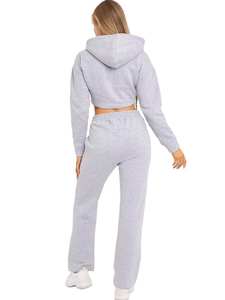 Conjunto Deportivo Corto Vintage para Mujer, Moderno, Cómodo, Elástico y Deportivo, para Gimnasio, Correr, Casual, de 2 Piezas, de Algodón, de Secado Rápido y Transpirable - Product Image 4