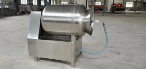 Déchargement automatique du tambour machine à culbuter sous vide pour poulet masseur de viande de bœuf, de mouton et de poulet - Product Image 2