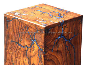 Urne funéraire en bois artisanale pour cendres d'adultes, urnes funéraires humaines, urnes de sépulture de haute qualité - Product Image 6