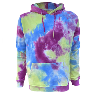 Hot Sale <b>Tie</b> <b>Dye</b> <b>Hoodies</b> for Men Digital Printed 100% Organic Cotton Fleece High Quality Colorful Design Winter Men's <b>Hoodies</b> - Product Image 4