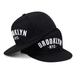 หมวกแก๊ปสีดำ 6 แผง ผ้าฝ้าย แบบ Snapback สำหรับผู้ใหญ่ สไตล์ลำลอง สตรีทแฟชั่น สีพื้น ใส่ได้ทุกฤดู - Product Image 4