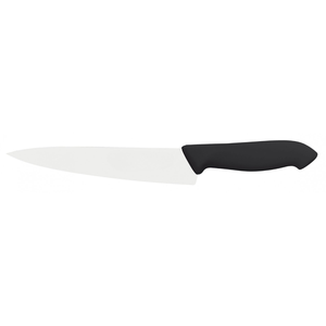 Couteaux de chef professionnels avec manche noir lisse et lame longue pour la préparation des aliments à la maison, la découpe et le hachage de la viande - Product Image 1