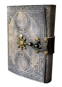 Wholesale Top Genuine Leather Sewing Bound Hardcover Centre Pirate Ship Compass Journal Notebook Custom Planner <b>Diary</b> Unisex - Product Image 1