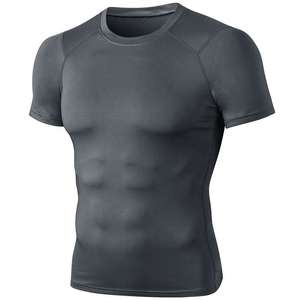 Camiseta Deportiva de Alta Calidad para Hombre, 100% Poliéster, Secado Rápido, para Fisicoculturismo y Fitness - Product Image 6