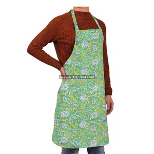Delantal de cocina de estilo americano europeo para adultos, cocina de algodón Simple, jardinería, trabajo de peluquero, logotipo personalizado - Product Image 3