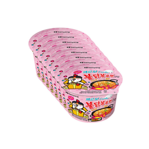 Ramen Samyangs Hot Chicken Carbonara en Tazón Grande de 105g, al por Mayor, de Exportadores Coreanos con Certificados Fitossanitarios Globales - Product Image 2