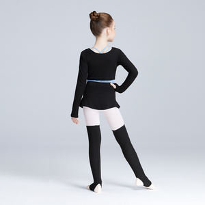 Justaucorps de gymnastique à manches longues pour femmes, uniforme de compétition avec strass, personnalisé pour la vente en ligne - Product Image 3