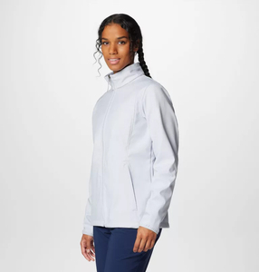 <b>Women</b> Weather Resistant Softshell <b>Jacket</b> <b>Lightweight</b> Breathable Windproof Stretch Hooded Coat Full Zip Outdoor Sports Casual - Product Image 4