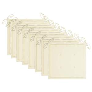 Juego de 8 Sillas Plegables para Patio con Cojines de Madera de Teca Sólida - Product Image 6