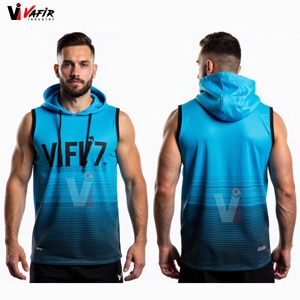 Tenue de football 7v7 personnalisée sublimée, avec casque rembourré, gants respirants, antibactériens, à séchage rapide, sans manches - Product Image 4