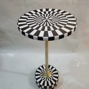 Handmade Modern Rectangle Epoxy <b>Resin</b> Foldable Dining <b>Table</b> <b>Top</b> Custom Made Waterproof Decorative for Hotel Low Price - Product Image 1