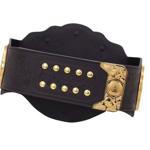 Ceinture de champion WWE en cuir noir avec design doré, nouvelle ceinture de lutte de qualité supérieure pour les fans et les collectionneurs - Product Image 5