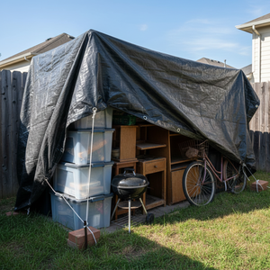 Lámina Protectora para Exteriores con Borde Reforzado para Mayor Durabilidad, para Barbacoas y Electrodomésticos de Exterior, para Exportación - Product Image 6