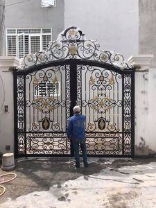 Custom Wrought Iron <b>Gates</b> for Driveways and Entrances with Premium Quality, Maximum Security, and Timeless Elegance - Product Image 2