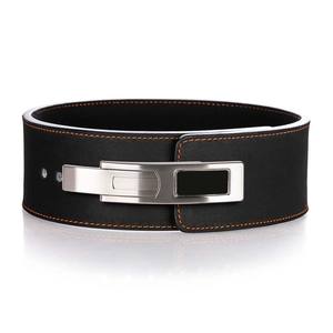 Ceinture de musculation en cuir avec levier, personnalisable avec logo, pour hommes, pour la musculation, le fitness et le powerlifting - Product Image 4